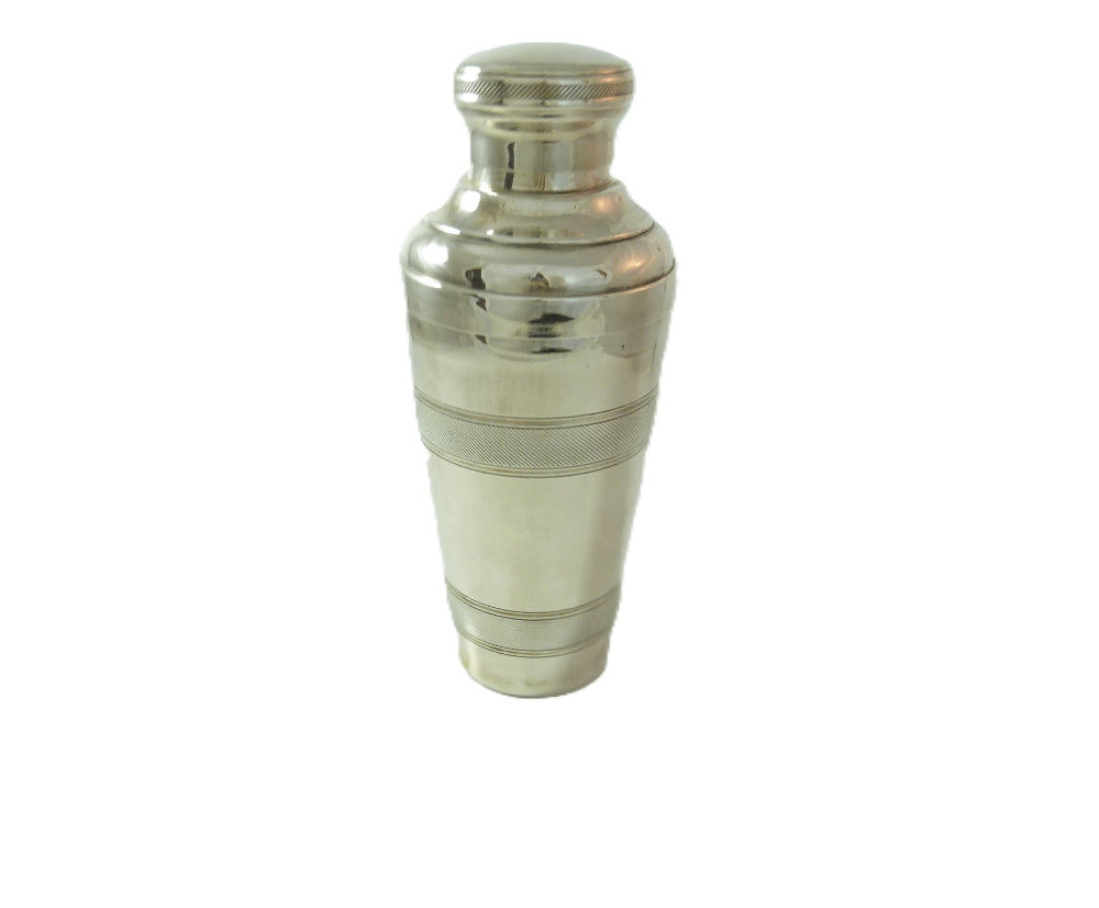 French Silver Plate Cocktail Shaker