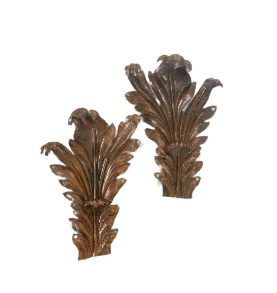 Antique Copper Architectural Elements Acanthus Leaf Design 43 Antique Copper Architectural Elements Acanthus Leaf Design 43