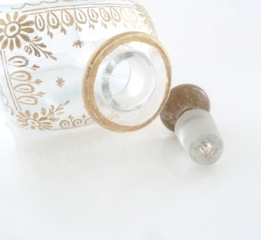 19th C Glass Decanter Bottle - 43 Chesapeake Court Antiques