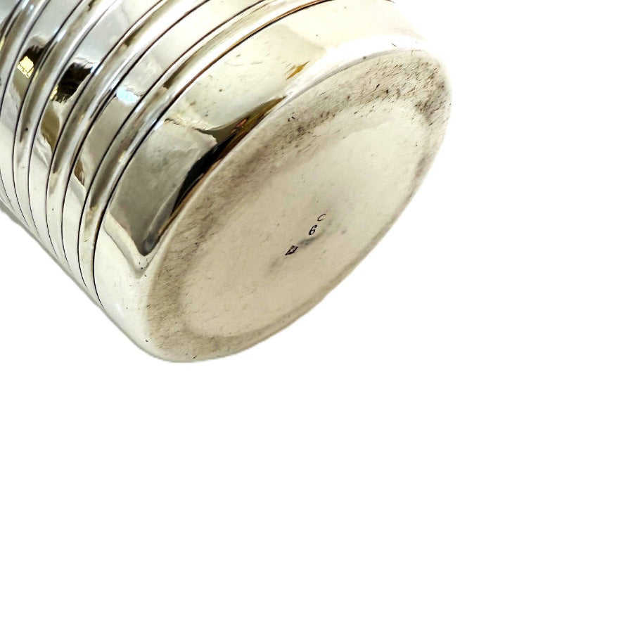 French Silver Cocktail Shaker-43 Chesapeake Court Antiques