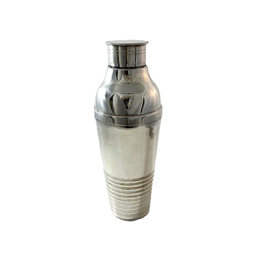 French Silver Cocktail Shaker-43 Chesapeake Court Antiques
