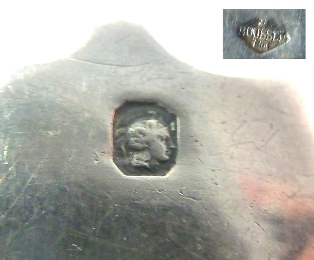 French silver maker's mark Roussel