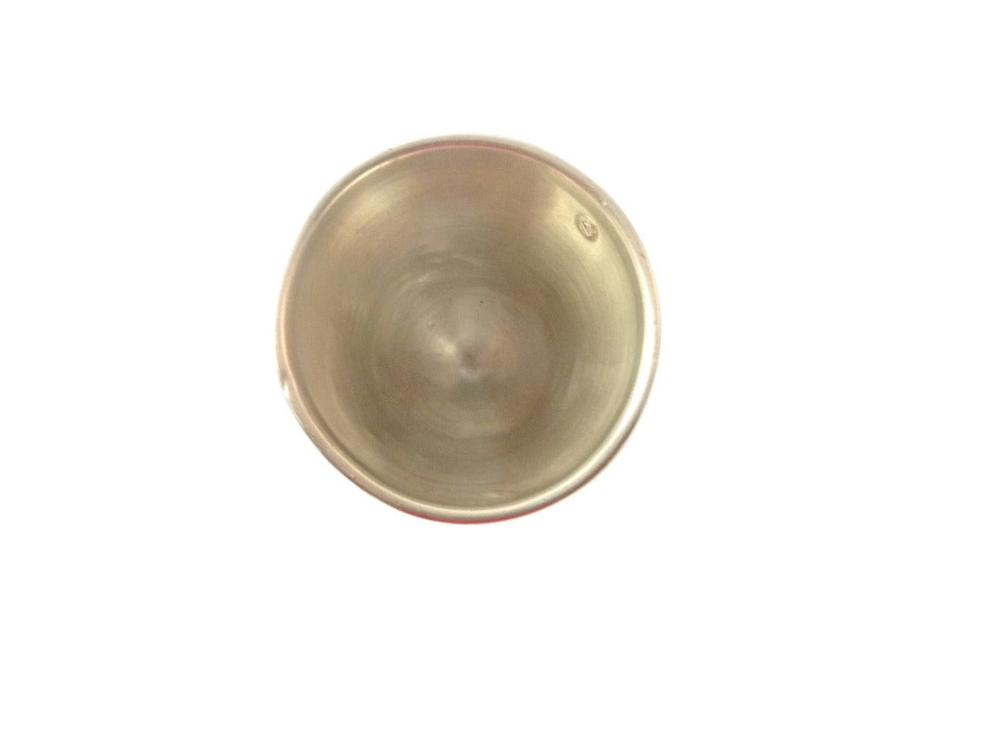 Interior of French Silver Egg Cup