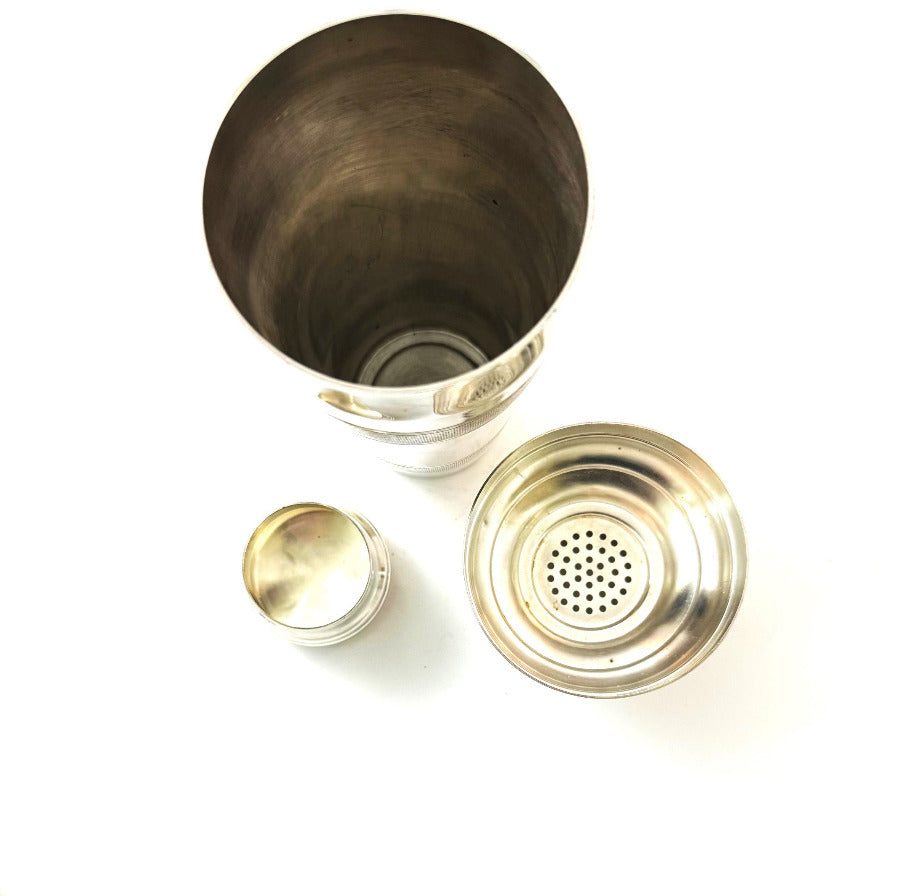 French Silver Cocktail Shaker-43 Chesapeake Court Antiques