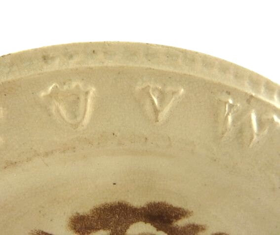 antique transferware plate - 43 Chesapeake Court Antiques