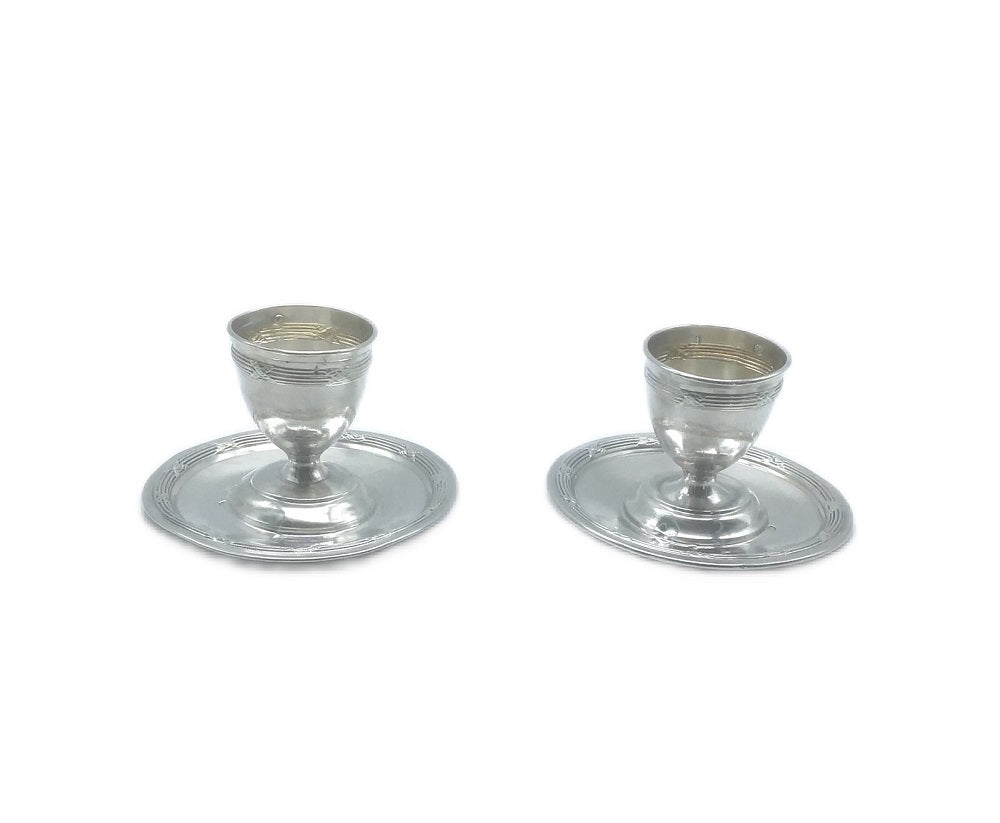 Antique French Egg Holder #pair