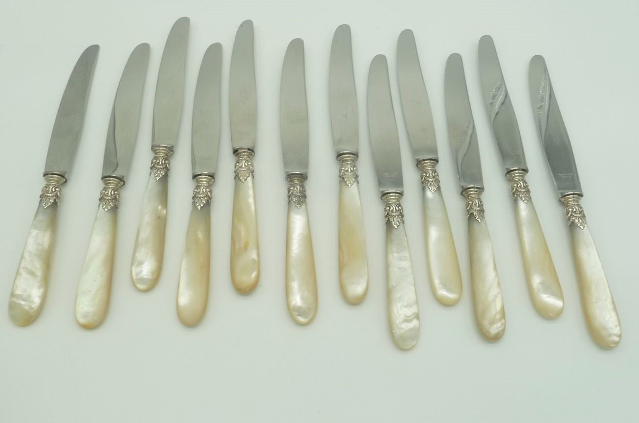 Set of 12 French Knives - 43 Chesapeake Court Antiques