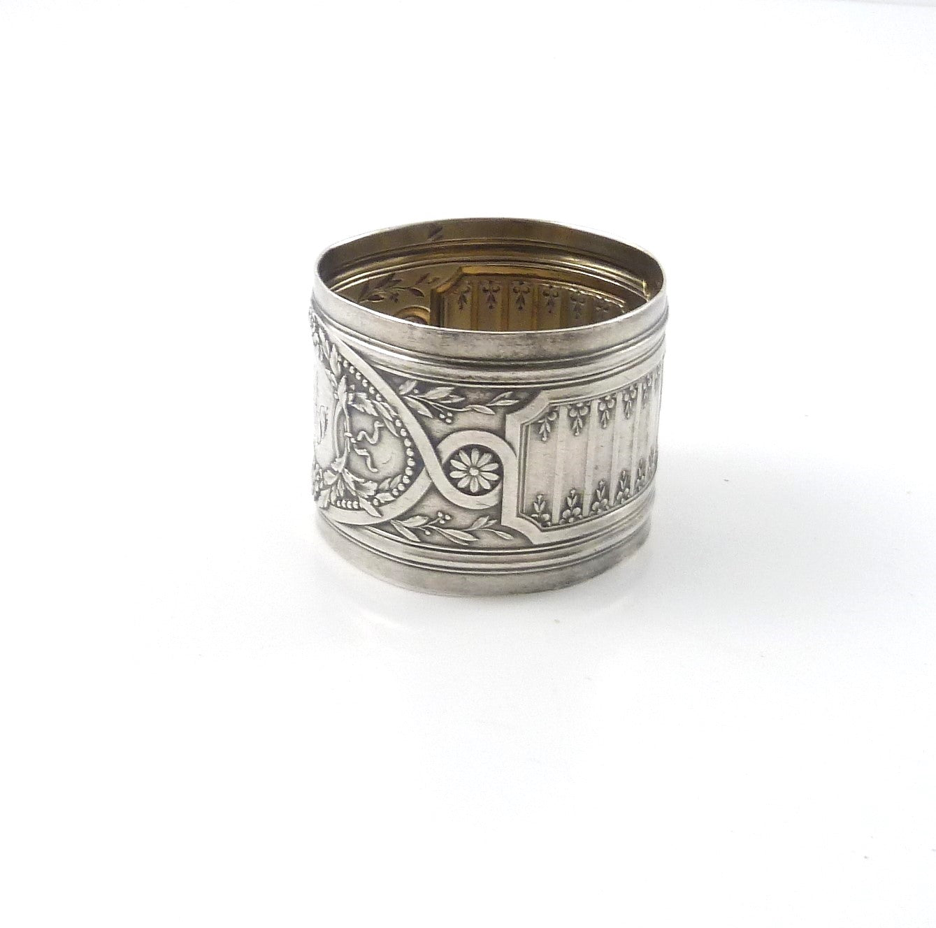 French 950 Silver Napkin Ring - 43 Chesapeake Court Antiques
