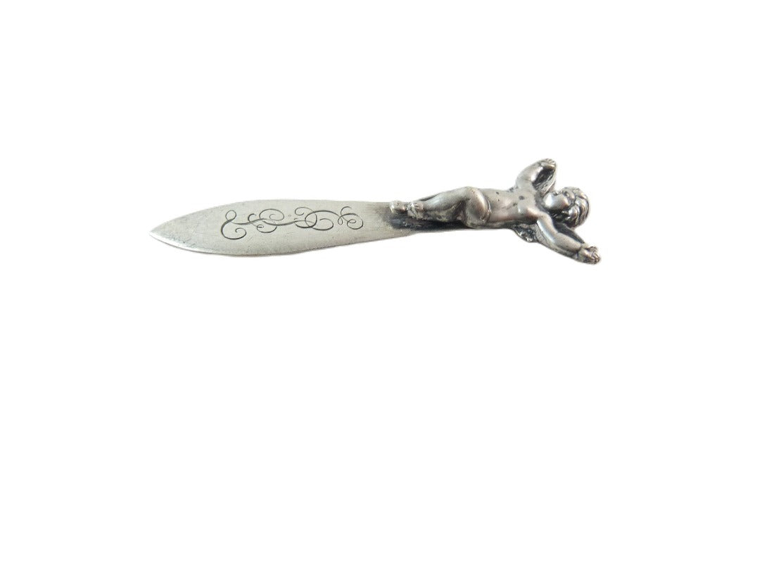 Silver Angel Page Marker - 43 Chesapeake Court Antiques