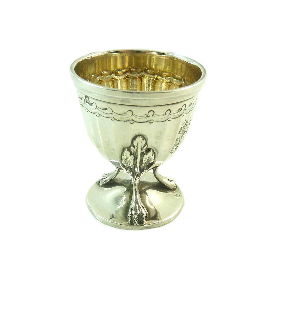 French 950 Silver Egg Cup - 43 Chesapeake Court Antiques