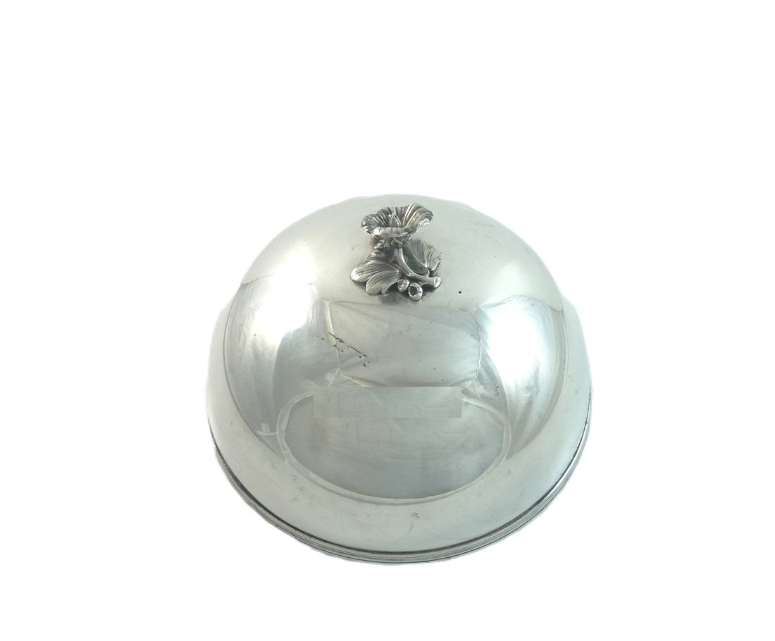 Christofle France Silver Cheese Bell - 43 Chesapeake Court  Antiques