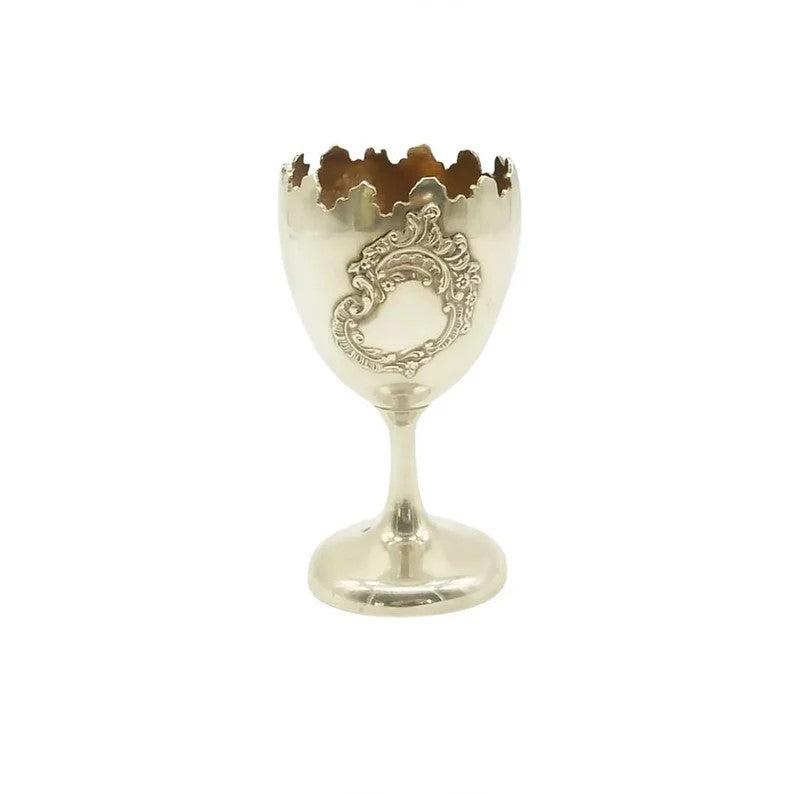Antique French Sterling Silver Egg Cup - 43 Chesapeake Court Antiques