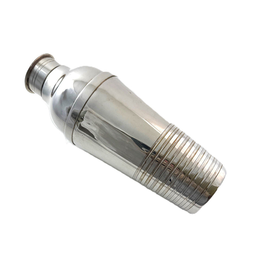 French Silver Cocktail Shaker-43 Chesapeake Court Antiques