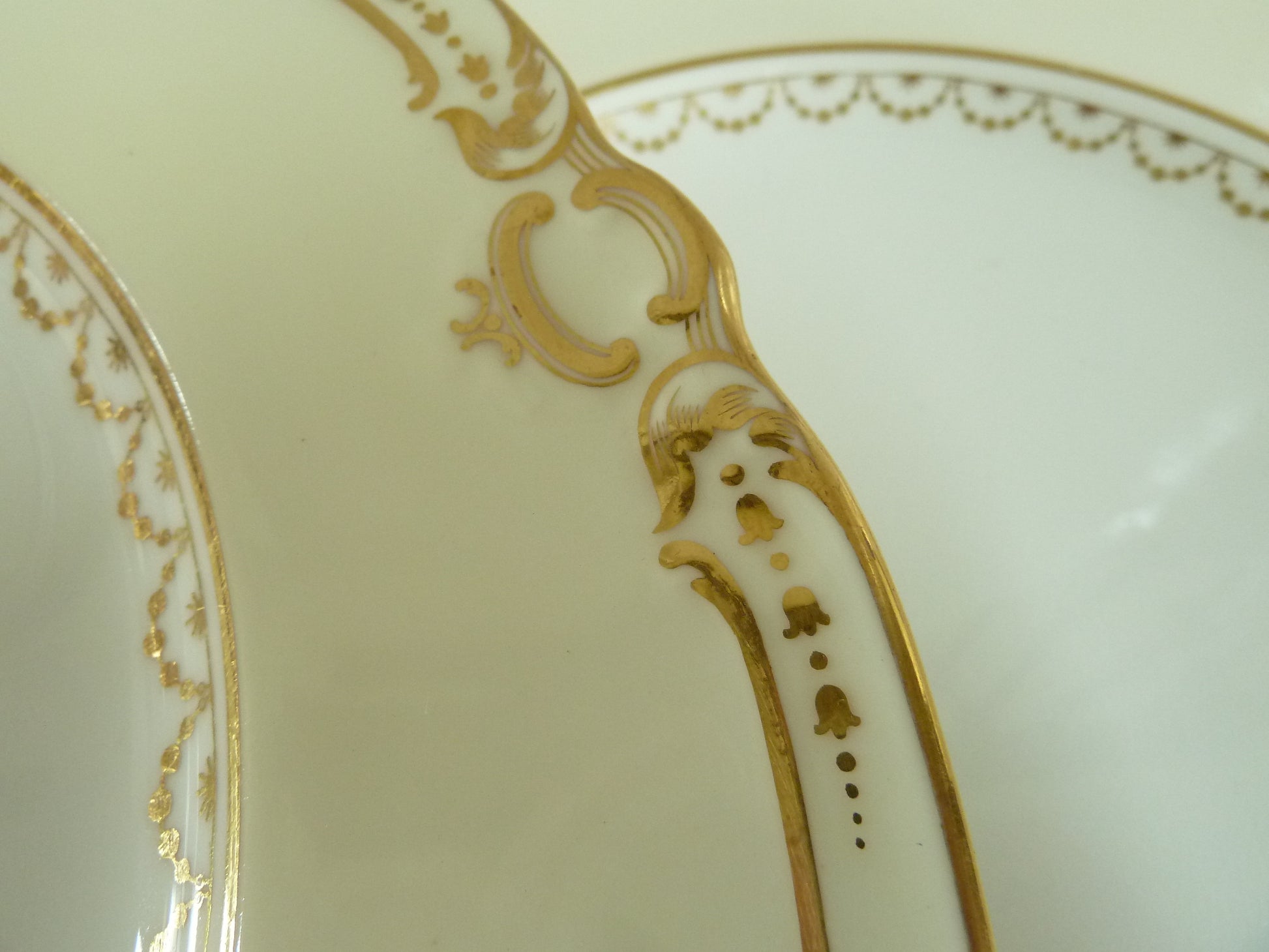 Minton Porcelain Plates Gilt Edges - 43 Chesapeake Court Antiques