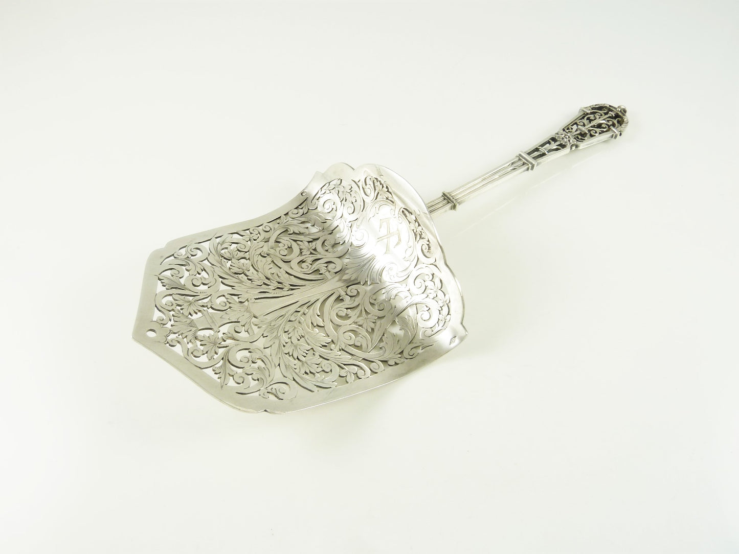Puiforcat Sterling Silver Asparagus or Pastry Server with Presentation Box - 43 Chesapeake Court Antiques