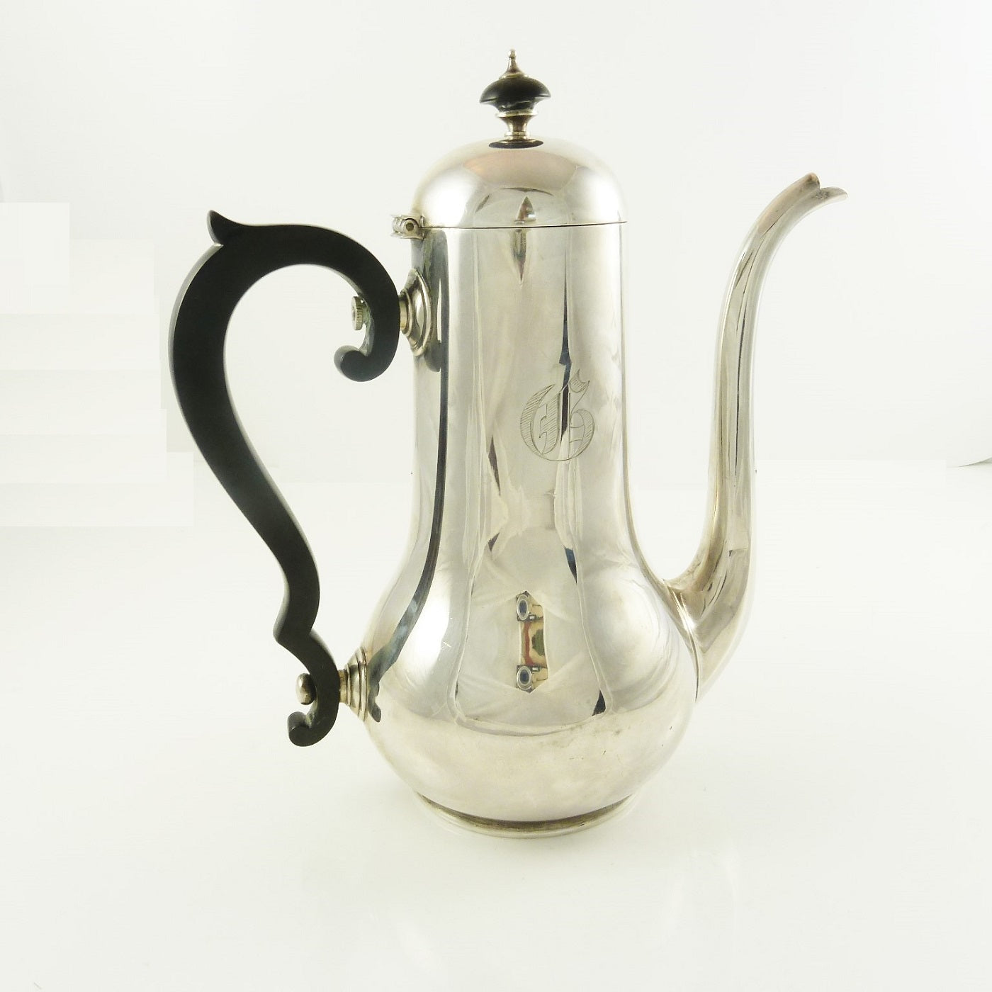 Gorham Sterling Silver Demitasse Coffee Pot, 1 5/8” Pint - 43 Chesapeake Court Antiques