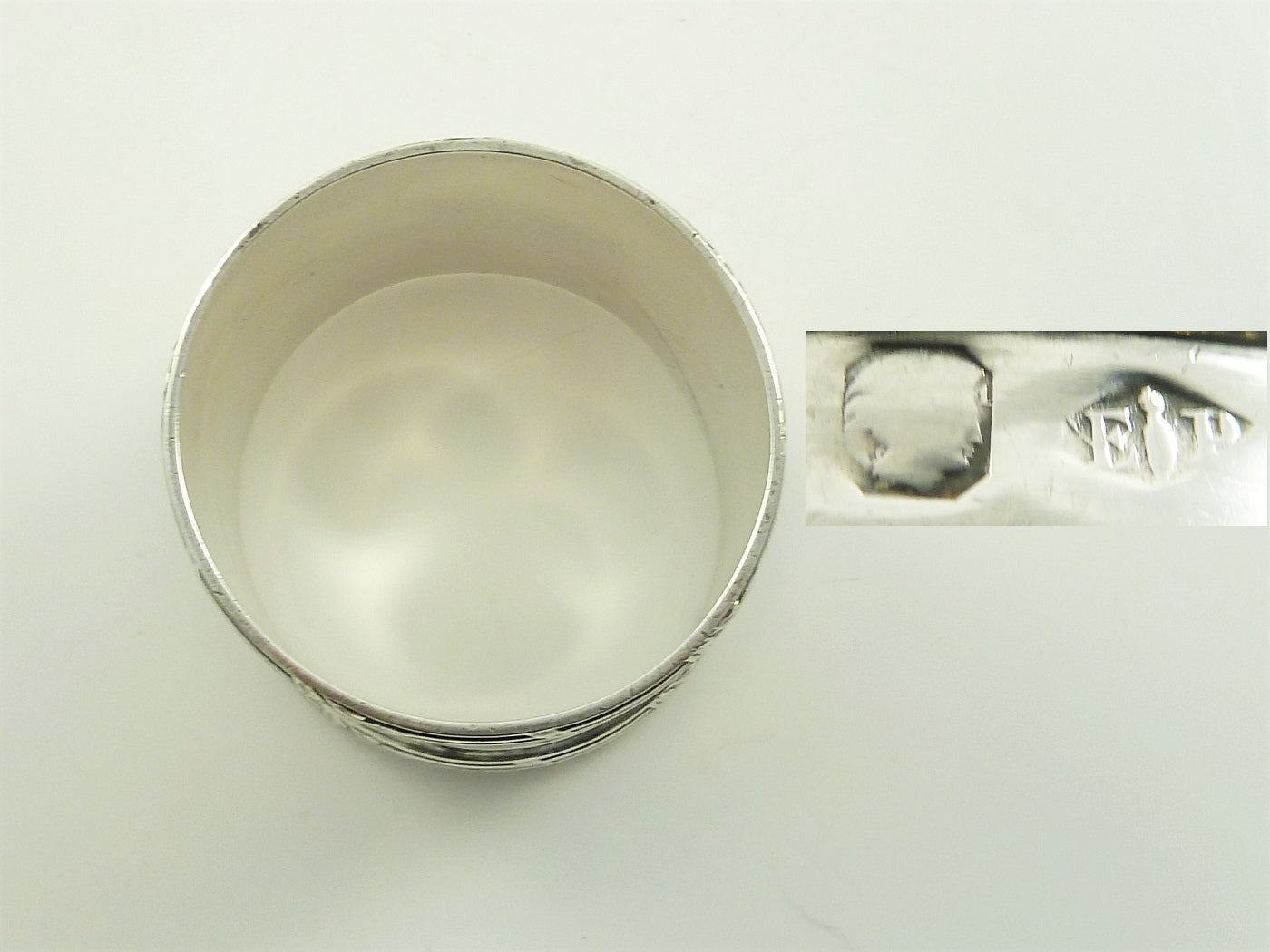 French Sterling Silver Puiforcat Napkin Ring - 43 Chesapeake Court Antiques