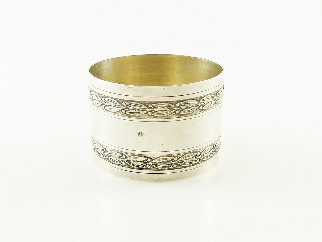 Punch on Silver Napkin Ring - 43 Chesapeake Court Antiques