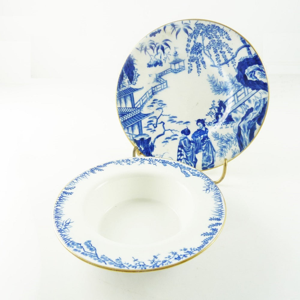 Blue & White China dessert bowls and plates