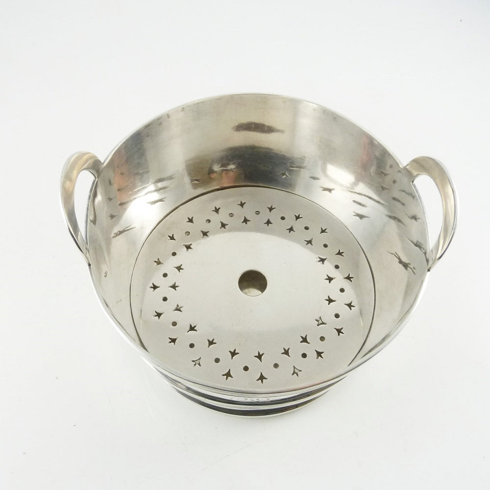 Tiffany & Co Ice Bucket with strainer - 43 Chesapeake Court Antiques 