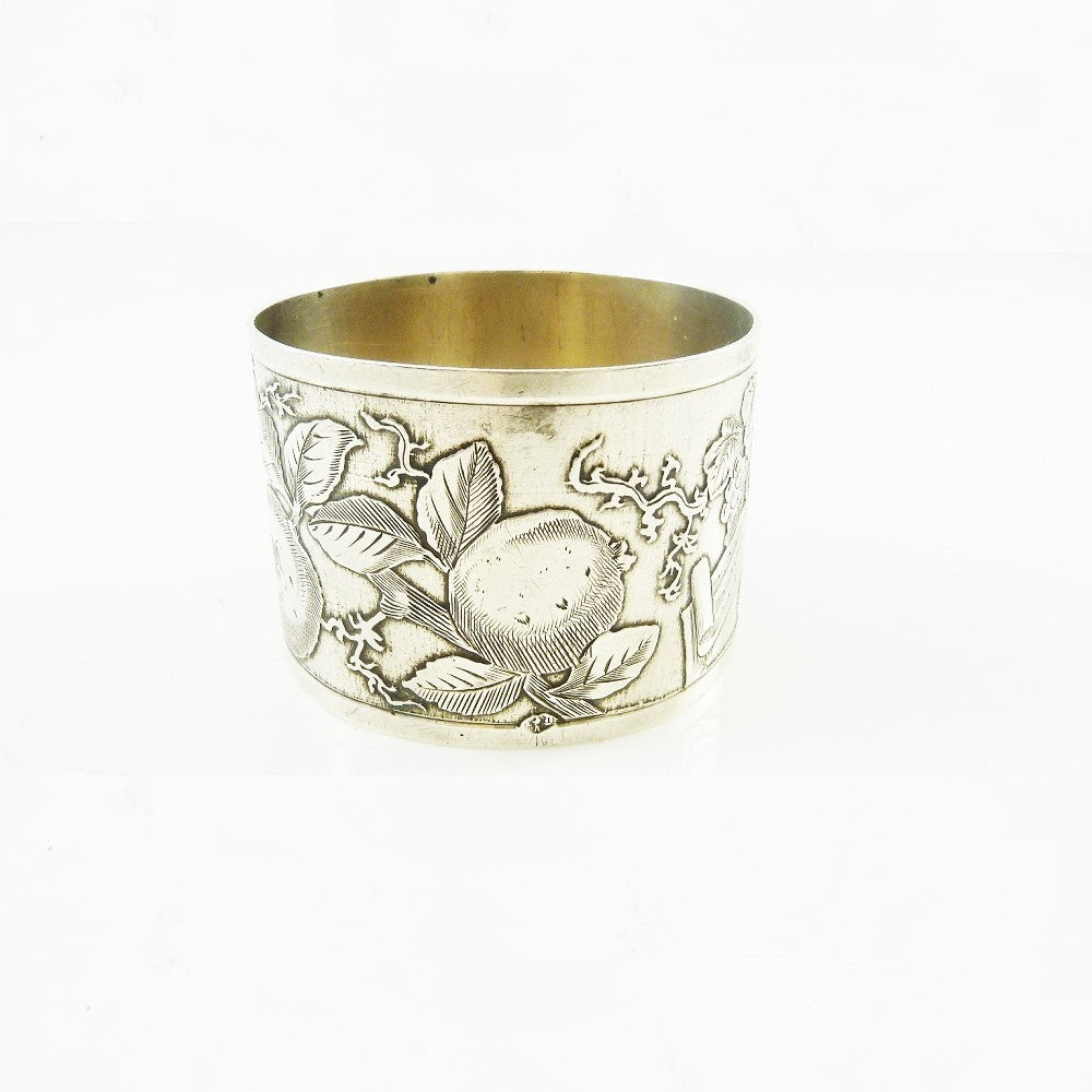 Collect French Sterling Silver Napkin Rings - 43 Chesapeake Court Antiques
