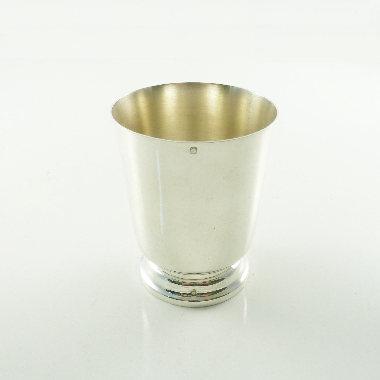 French Sterling Silver Timbale Beaker - 43 Chesapeake Court Antiques