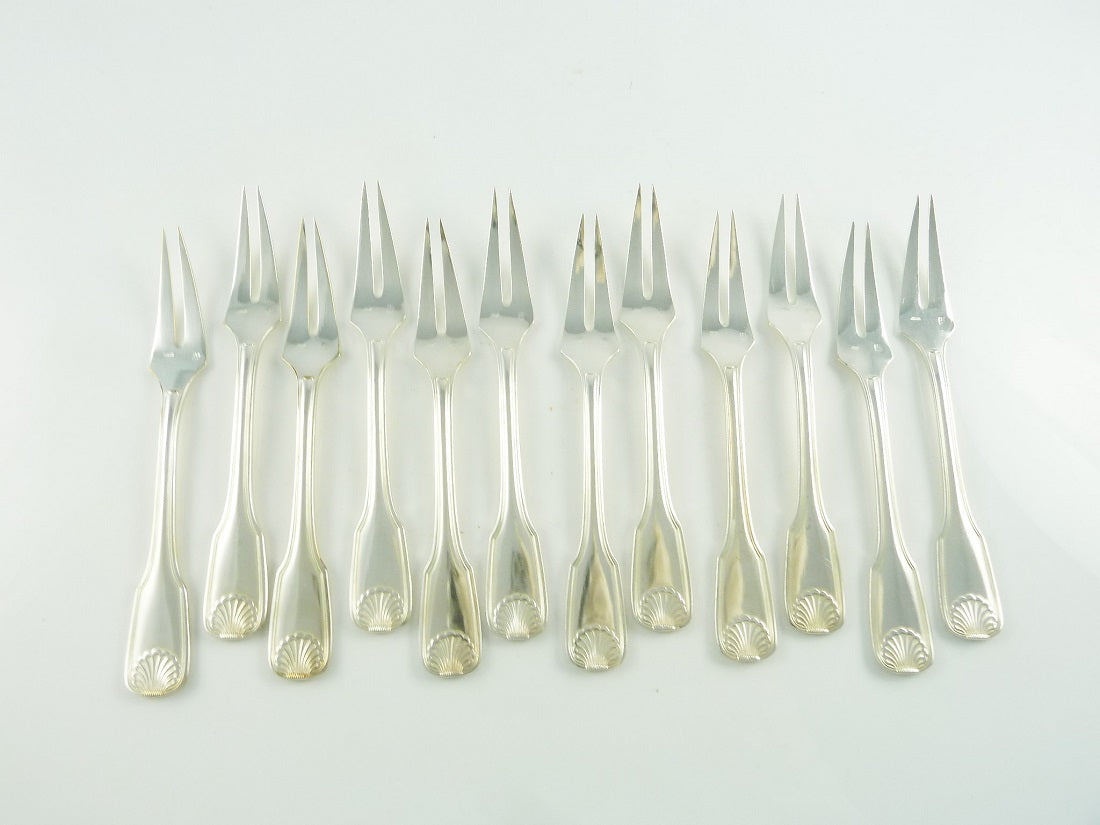 Set of Twelve Escargot Forks - 43 Chesapeake Court Antiques