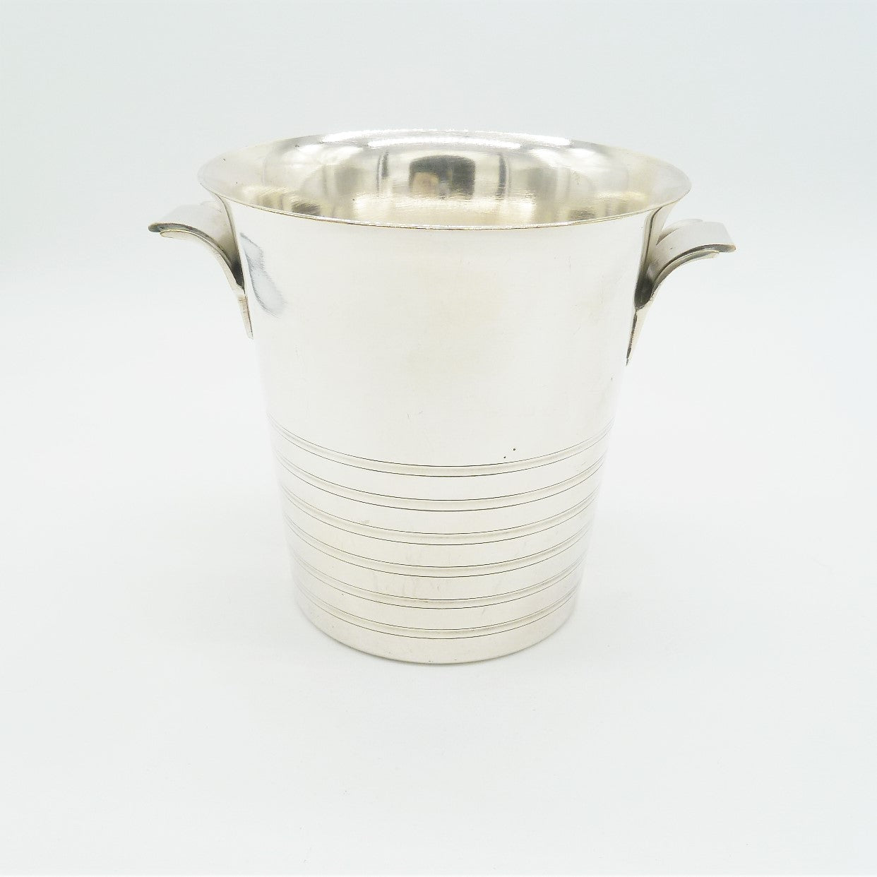 Vintage French Silver Ice Bucket - 43 Chesapeake Court Antiques