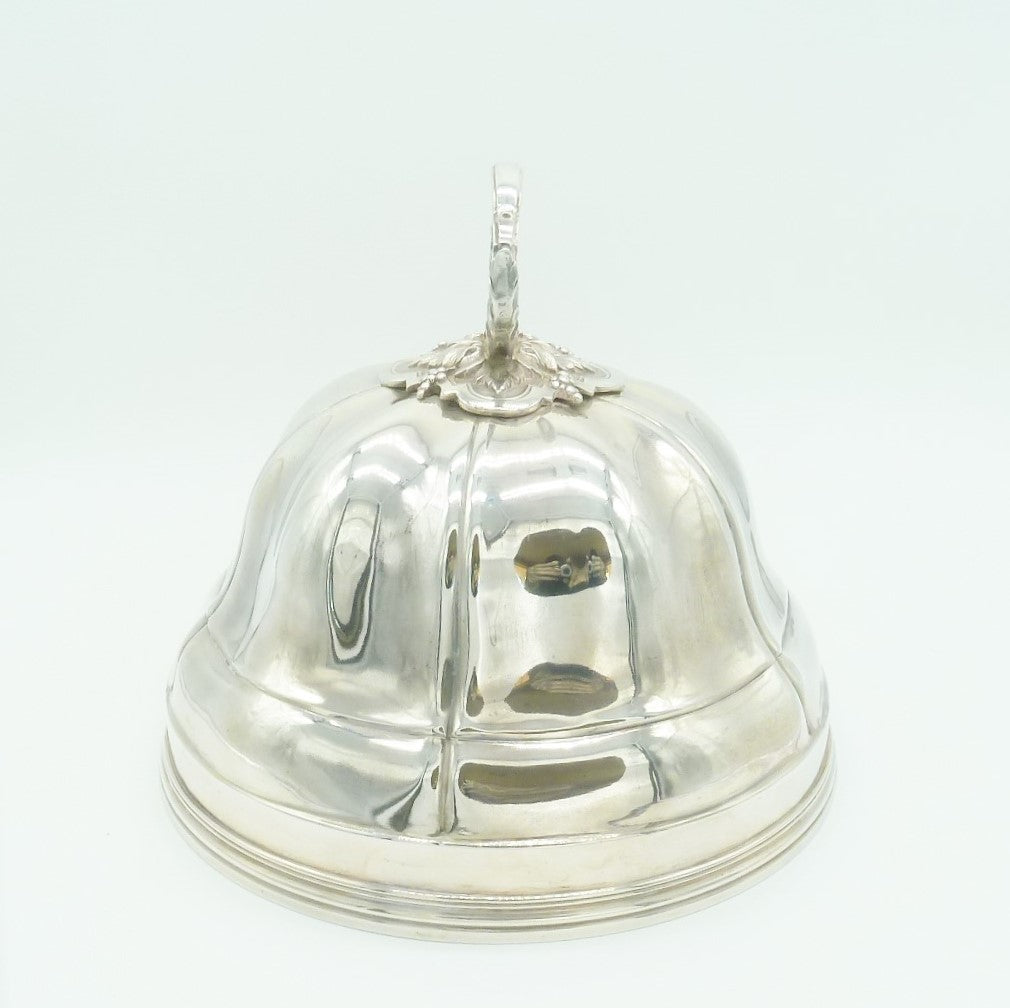 Vintage French Silver Food Dome - 43 Chesapeake Court Antiques