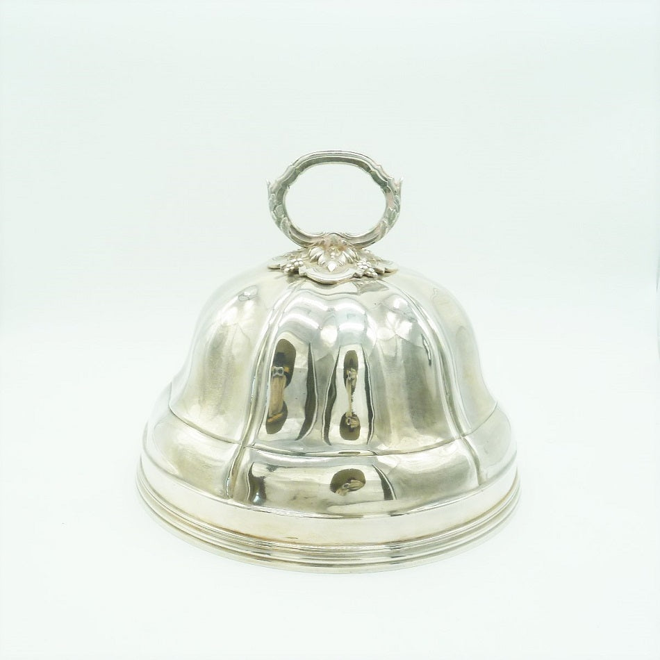 French Silver Hotel Meat or Food Dome or Cloche - 43 Chesapeake Court Antiques