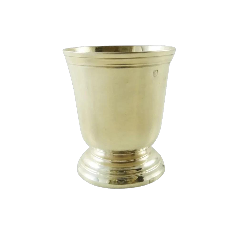 Christofle Sterling Silver Egg Cup, Classic Style - 43 Chesapeake Court Antiques